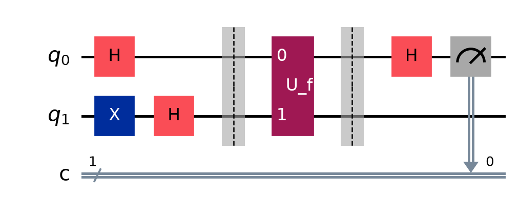 General Oracle Phase Kickback Circuit
